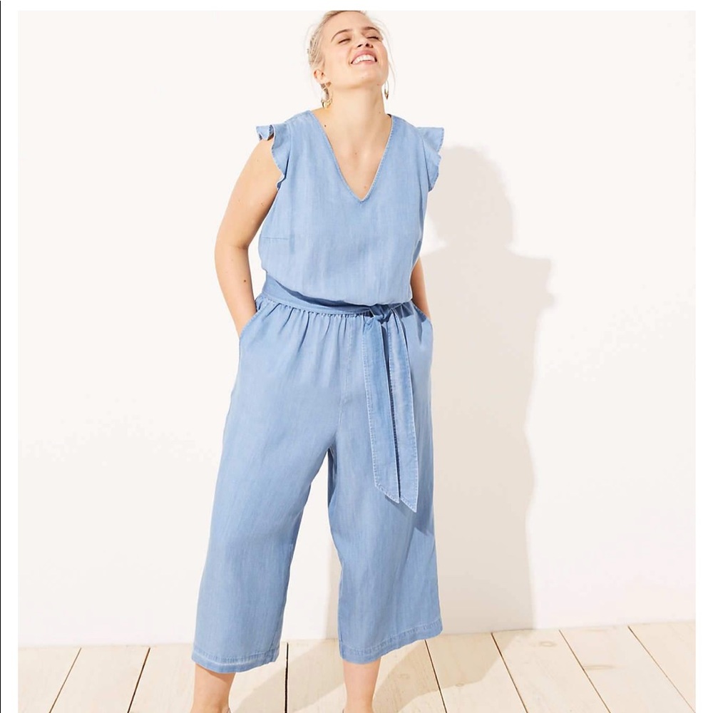 Loft Plus Cut-Out Jumpsuit~Worn Once!~